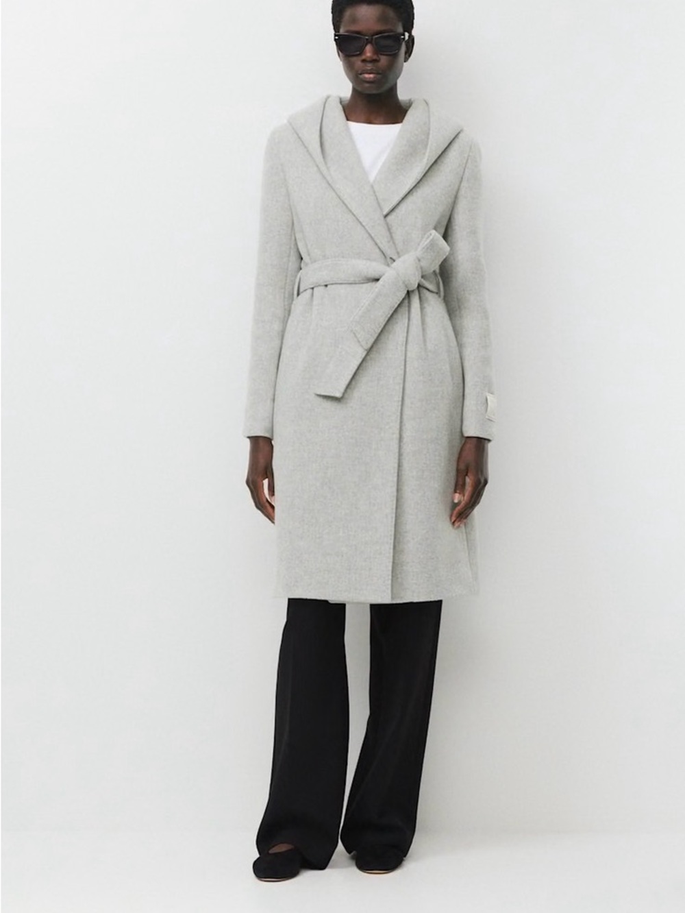Wilfred Long Wool Coat